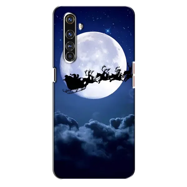Чехол с рисунком «Санта - луна» для Realme X50 Pro