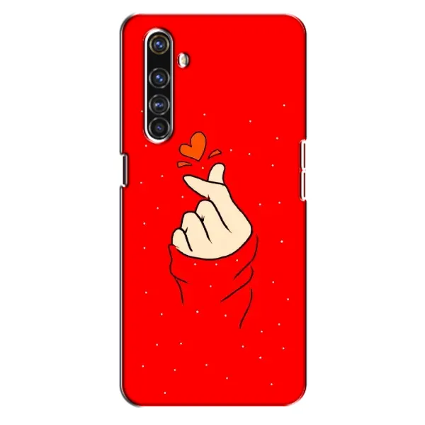 Чехол с рисунком «Сердце на красном» для Realme X50 Pro Чехол с рисунком «Сердце на красном» для Realme X50 Pro