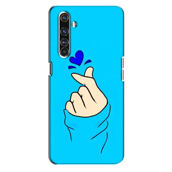 Чехол с рисунком «Сердце на синем» для Realme X50 Pro Чехол с рисунком «Сердце на синем» для Realme X50 Pro
