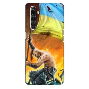 Чехол с картинкой (Патриотический КОЗАК) на Realme X50 Pro (Сильный Козак)
