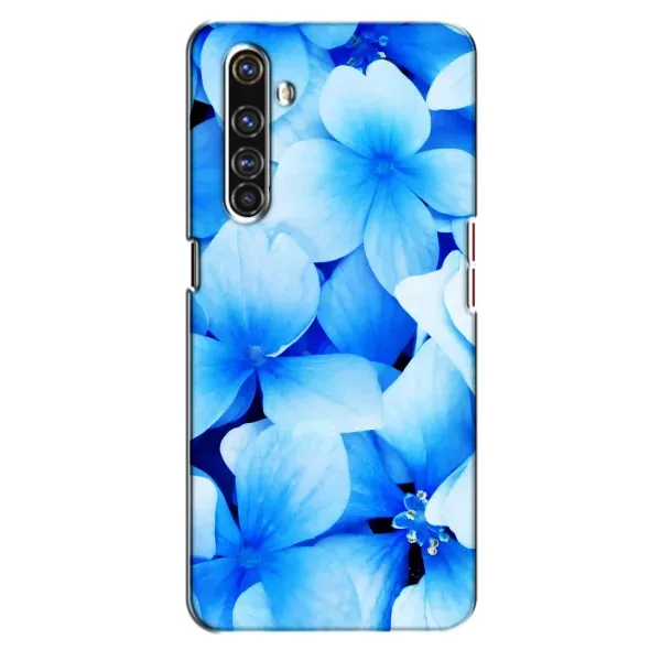 Чохол з малюнком «Сині квіти» для Realme X50 Pro Чохол з малюнком «Сині квіти» для Realme X50 Pro