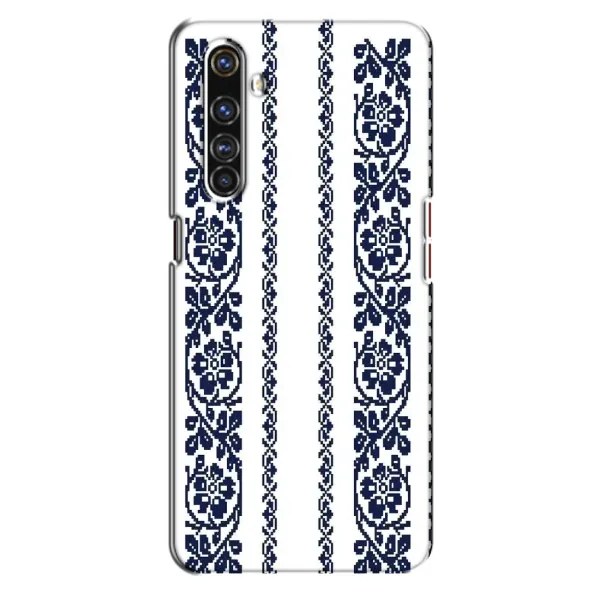 Чехол с рисунком «Синяя вышиванка» для Realme X50 Pro Чехол с рисунком «Синяя вышиванка» для Realme X50 Pro
