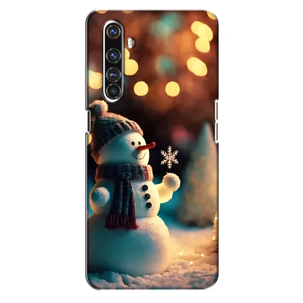 Чехол с рисунком «Снеговик праздничный» для Realme X50 Pro Чехол с рисунком «Снеговик праздничный» для Realme X50 Pro