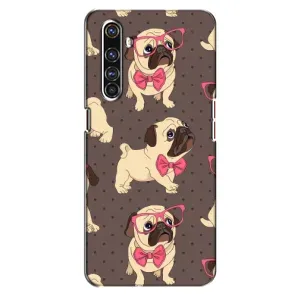 Чохол (ТПУ) Милі песики для Realme X50 Pro (Песик Мопсікі)