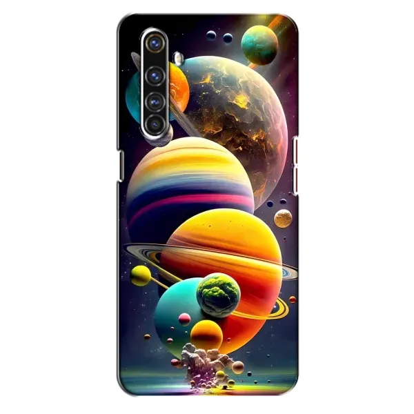 Чехол с рисунком «Солнечна система» для Realme X50 Pro