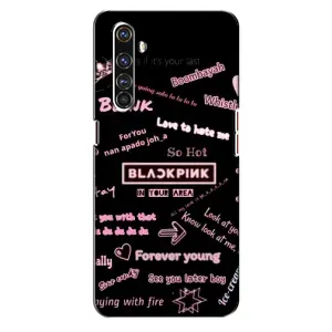 Чехлы с картинкой для Realme X50 Pro (Стиль блэкпинг)