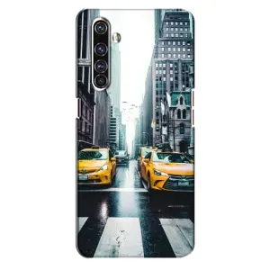 Силиконовый бампер (Работники) на Realme X50 Pro (Такси)