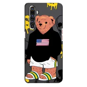 Чехлы Мишка Тедди для Реалми Х50 Про (Teddy USA)