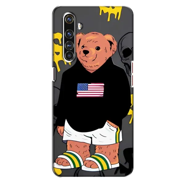 Чехол с рисунком «Teddy USA» для Realme X50 Pro Чехол с рисунком «Teddy USA» для Realme X50 Pro