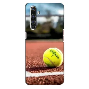 Чохли з прінтом Спортивна тематика для Realme X50 Pro (Тенісний корт)