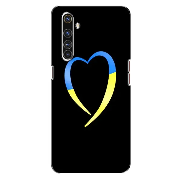 Чехол с рисунком «Украинское сердце» для Realme X50 Pro Чехол с рисунком «Украинское сердце» для Realme X50 Pro