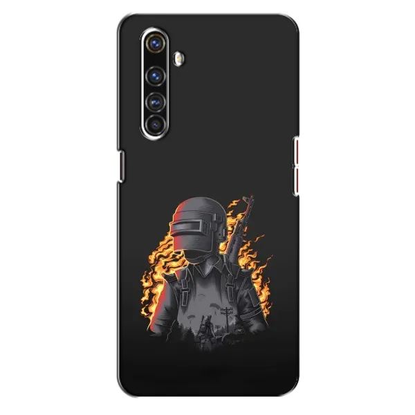 Чехол с рисунком «В огне» для Realme X50 Pro Чехол с рисунком «В огне» для Realme X50 Pro