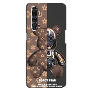 Силиконовый чехол для Realme X50 Pro (Медмедь Луи Виттон)