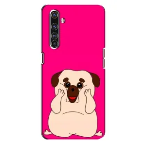 Чохол (ТПУ) Милі песики для Realme X50 Pro (Веселий Мопсік)