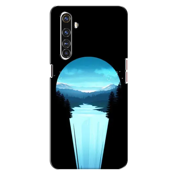 Чехол с рисунком «Синий Водопад» для Realme X50 Pro Чехол с рисунком «Синий Водопад» для Realme X50 Pro