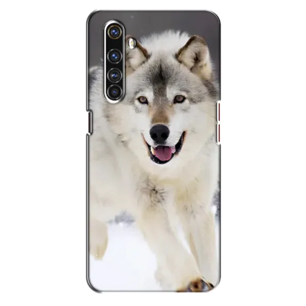 Чехол с рисунком «Волк на снегу» для Realme X50 Pro Чехол с рисунком «Волк на снегу» для Realme X50 Pro