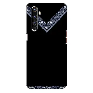 Силиконовый Чехол на Realme X50 Pro (Воротник вышиванки)