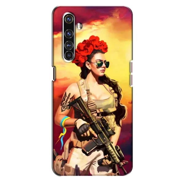 Чехол с рисунком «Женщина солдат» для Realme X50 Pro Чехол с рисунком «Женщина солдат» для Realme X50 Pro
