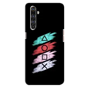 Чехол КИБЕРСПОРТ для Realme X50 Pro (Значки Sony)