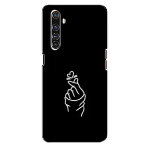 Чехлы (Знак сердечка) на Realme X50 Pro (Знак Сердечка)