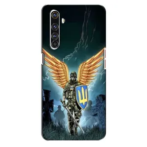 Патриотический Чехол для Realme X50 Pro (ЗСУ з крильями)