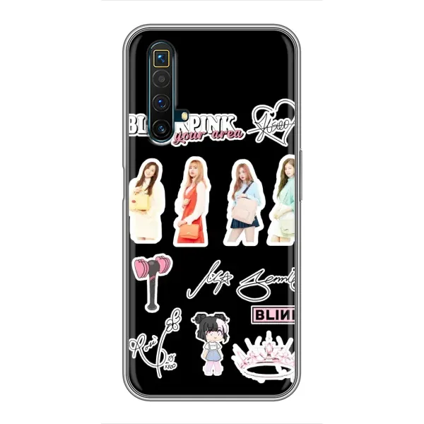 Чехол с рисунком «Арт блэкпинг» для Realme X50