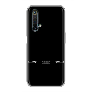 Силіконовий бампер з картинкою машини на Realme X50 (Сілует Audi)