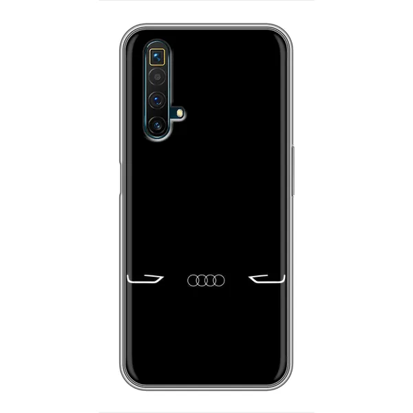 Чехол с рисунком «Силует Audi» для Realme X50