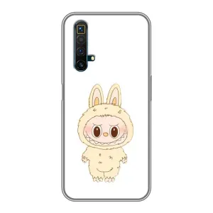 Чохол з принтом Лабубу для Realme X50 (Бежевий Лабубу)