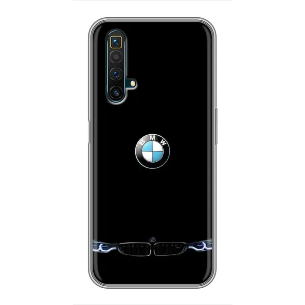 Чехол с рисунком «Черный BMW» для Realme X50