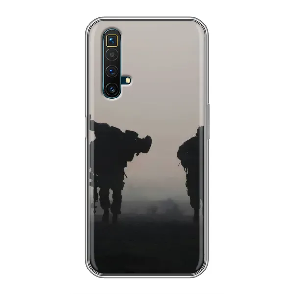 Чехол с рисунком «Бой солдат» для Realme X50 Чехол с рисунком «Бой солдат» для Realme X50