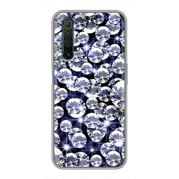 Чохол з малюнком «Діаманти» для Realme X50