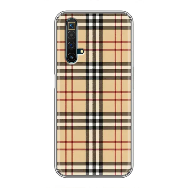 Чехол с рисунком «Burberry стиль» для Realme X50 Чехол с рисунком «Burberry стиль» для Realme X50