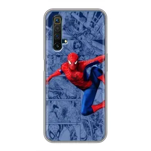 Силіконовий Чохол для Realme X50 (Людина павук)