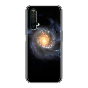 Чохли КОСМОС на Realme X50 (Чорна дира)
