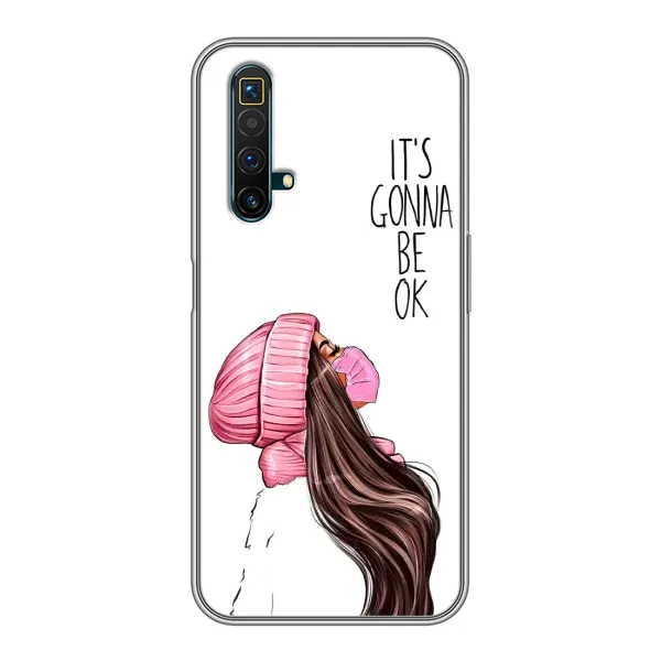 Чохол з малюнком «Дівчина в масці» для Realme X50