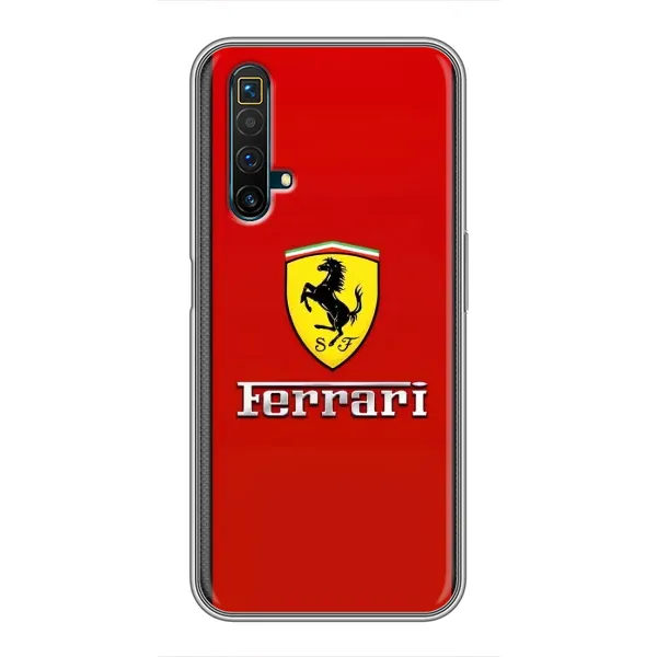 Чехол с рисунком «Ferrari Logo» для Realme X50