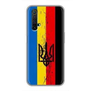 Чохли УПА (Червоно-Чорний) на Realme X50 (Прапор УПА)