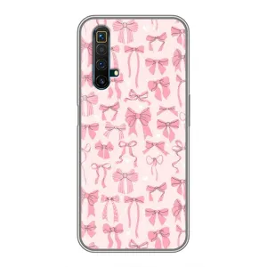 Чохол банти для Realme X50 (Фон бантики)