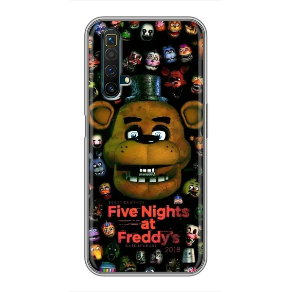 Чехол с рисунком «Freddy» для Realme X50
