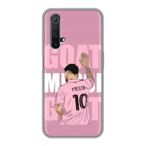 Чохли Лео Мессі в Маямі на Realme X50 (GOAT MESSI)