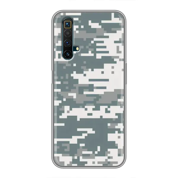 Чехол с рисунком «Камуфляжный Хаки» для Realme X50 Чехол с рисунком «Камуфляжный Хаки» для Realme X50
