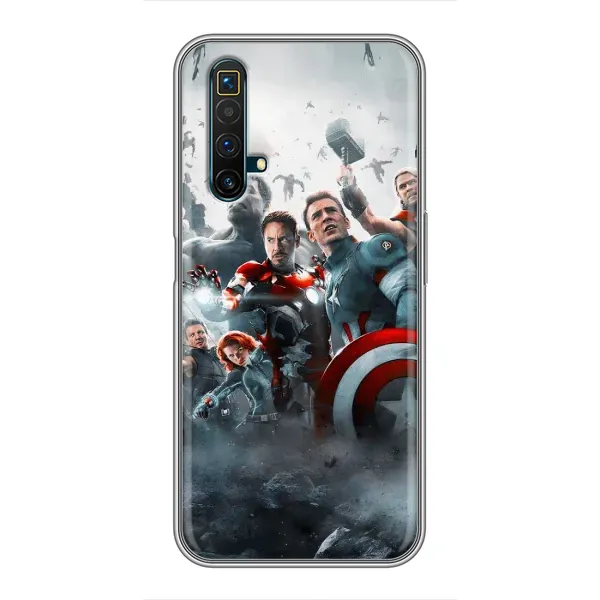 Чехол с рисунком «Команда марвел» для Realme X50 Чехол с рисунком «Команда марвел» для Realme X50