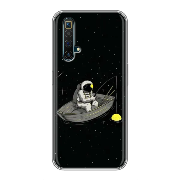 Чехол с рисунком «Космонавт на рыбалке» для Realme X50 Чехол с рисунком «Космонавт на рыбалке» для Realme X50