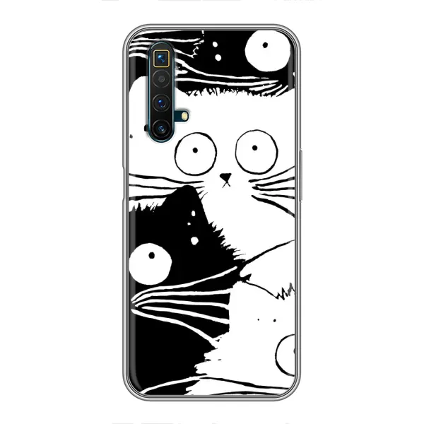 Чехол с рисунком «КОТИКИ» для Realme X50 Чехол с рисунком «КОТИКИ» для Realme X50