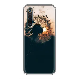 Силіконовий Чохол з кульбабками на Realme X50 (Гарна кульбабка)