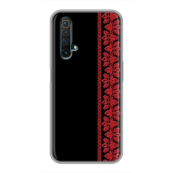 Чехол с рисунком «Красная Вышиванка» для Realme X50 Чехол с рисунком «Красная Вышиванка» для Realme X50