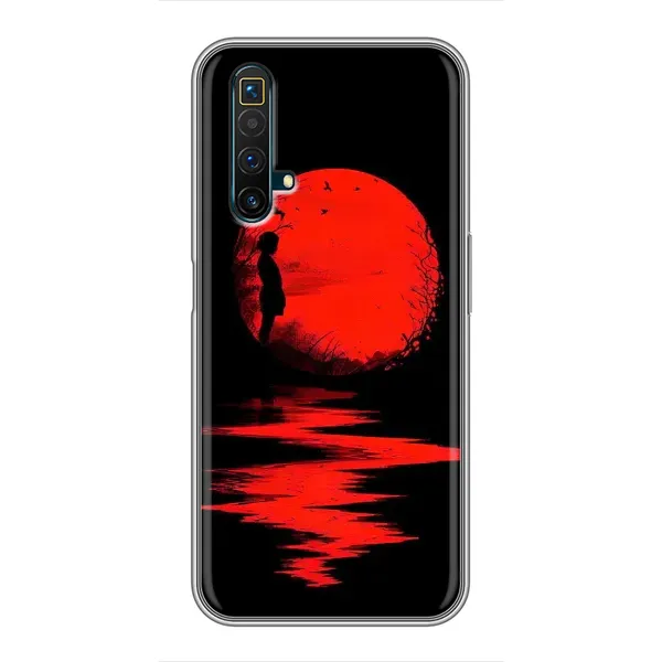 Чехол с рисунком «Красный Закат» для Realme X50 Чехол с рисунком «Красный Закат» для Realme X50