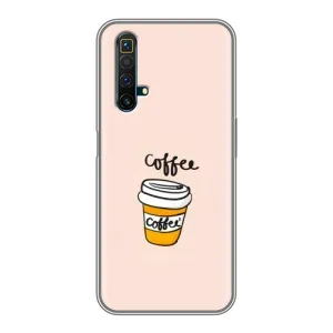 Чохол з зображенням смачної їжі для Realme X50 (Кружка Кави)