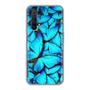 Силіконовий бампер з картинкою звірів для Realme X50 (Крила метеликів)